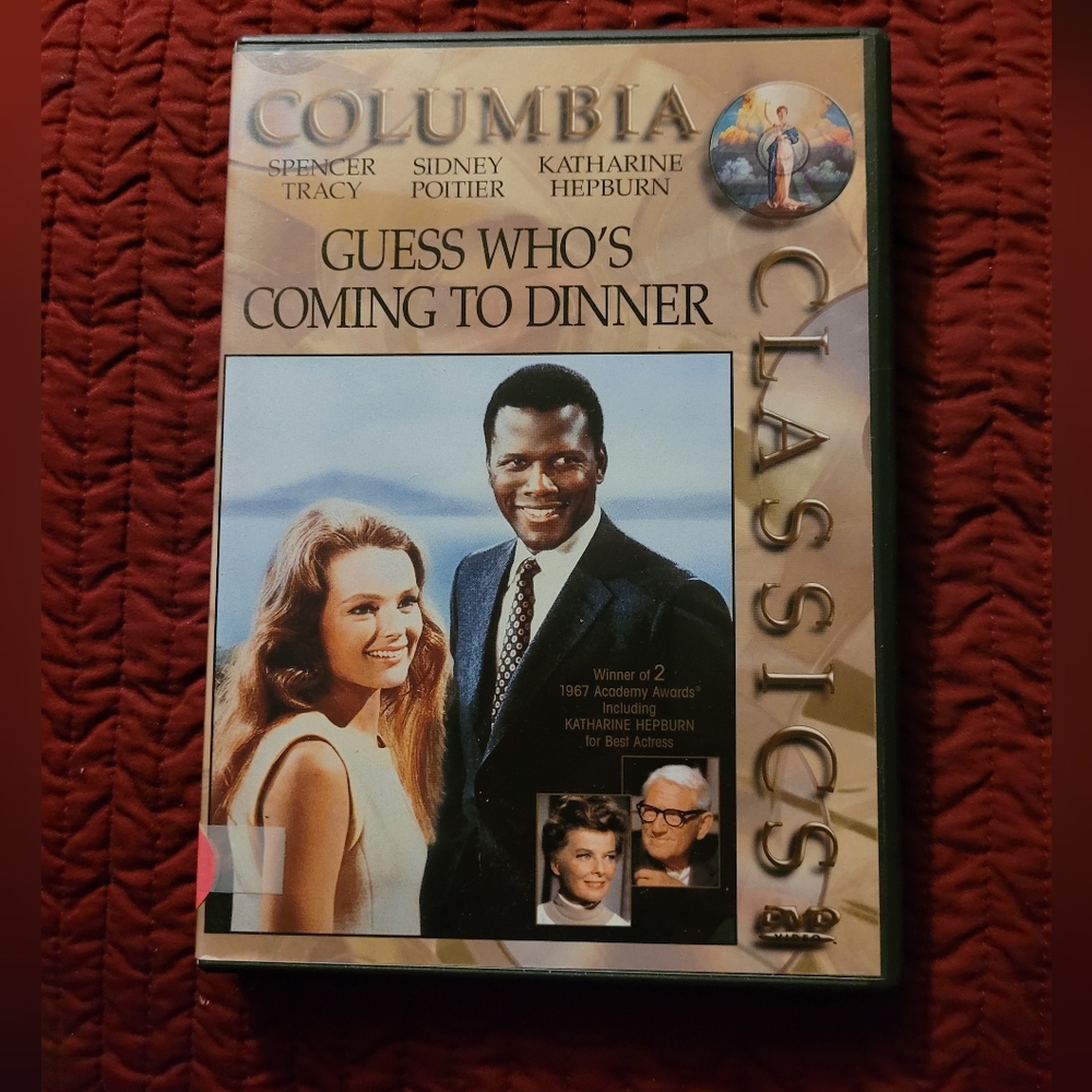 DVD Movie Guess Who's Coming to Dinner.